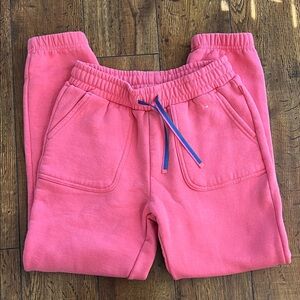 Mondetta Kids Coral Joggers with Blue Drawstring